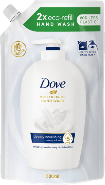 Dove FlyDende Hårdsæbe fyller 500 ml