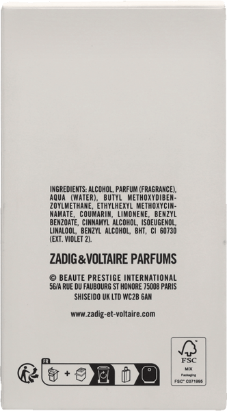 Zadig & Voltaire det här är henne! Edp 50 ml