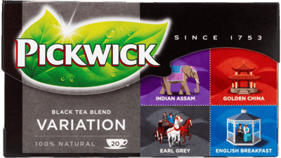 Pickwick svart variation 20 stk