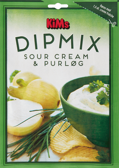 Kims Dip Mix Sour Cream & Purløg 18g