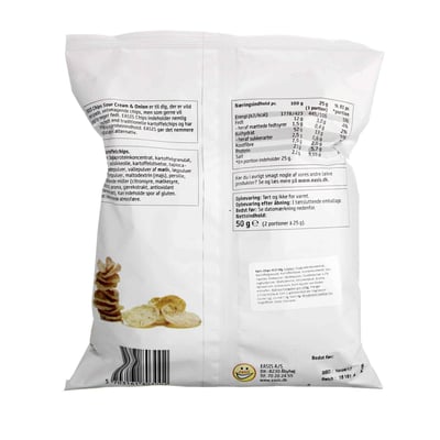 Gleiche Sauerrahm- und Zwiebel -Chips 50 g