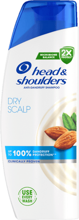 Cabeza y hombros champú cuidadoso con cuero cabelludo 250 ml