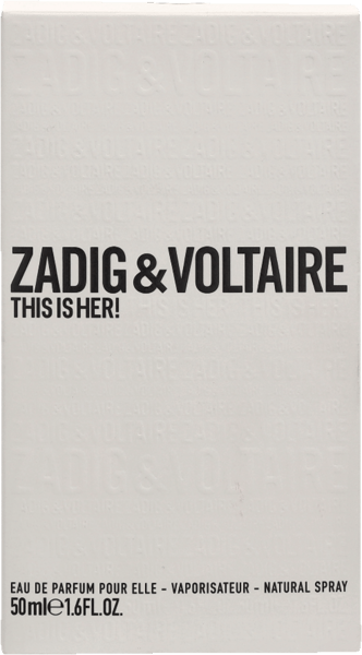 Zadig & Voltaire das ist sie! EDP ​​50 ml