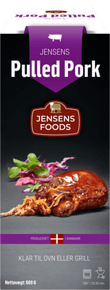 Jensen trakk svinekjøtt 600 g
