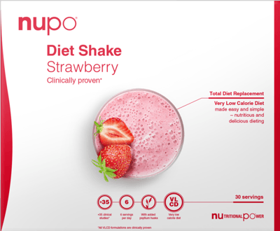 Nupo Diät Shake Value Pack - Erdbeer 30 Port