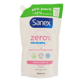 Sanex Zero % Flyd Håndsæbe 1000 ml påfyll