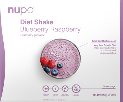 Nupo Diät Shake Value Pack - Blueberry Raspberry 30 Port
