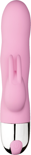 Pecaminoso juguetón rosa conejito g de conejo vibrador