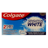 Colgate sensation vit tandpasta 2 x 75 ml