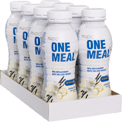 Nupo One Mahlzeit Rtd Vanille Banane 8x330 ml