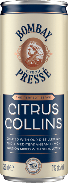 Bombay Sapphire Citrus Collins 10% 025l + pant