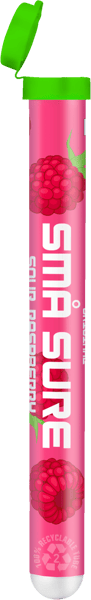 Små Sure Raspberry rør 164% 002l