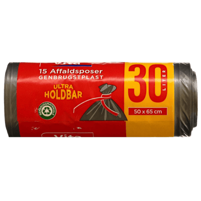 Vita 100% resirkulert affaldpose 30 l