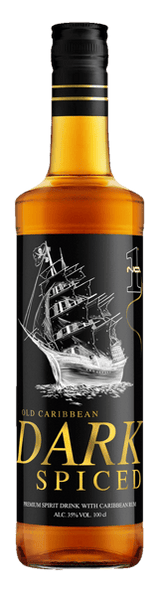 No1 Old Caribbean Dark Spiced with Rum 35% 1 l