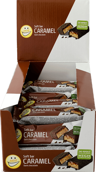 Easis gratuit bar moale karamel 30 g