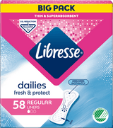 Libresse obișnuit Trusseindlæg 58 Stk
