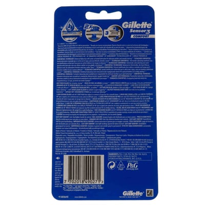 Sensor Gillette3 4+1 pachet de valoare