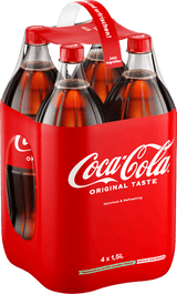 Coca-Cola 4 x 15 L mascota