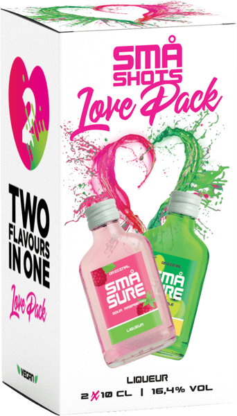 Små Love Pack 2x10 cl 164% 02l