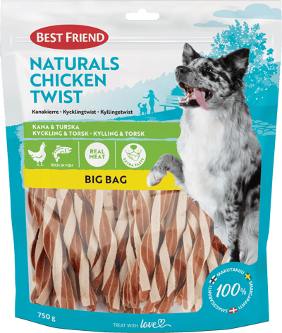 Best Friend Naturals Kyllingetwist 750 g