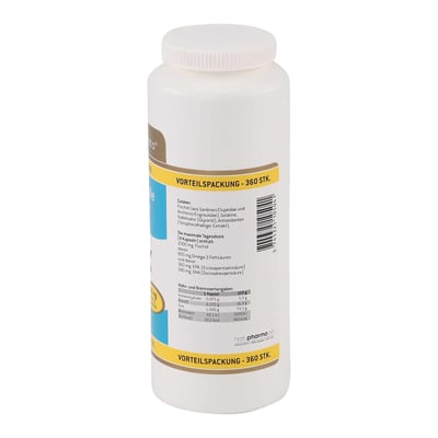 Fitness fiskeolie 500mg 360 stk