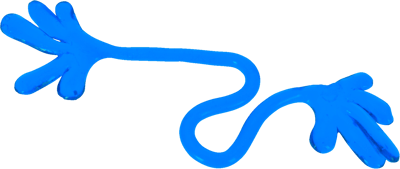 Klistret hånd