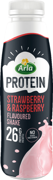 Arla Protein Drik Jordbær Hindbær 8 x 500 ml