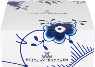 Blå Mega Riflet Skål Royal Copenhaga 73 Cl