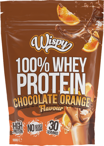 Sprø myse 100 sjokolade appelsin 1 kg