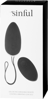 Synful Deluxe Opladeligt Fjernbetjent Vibrator æg