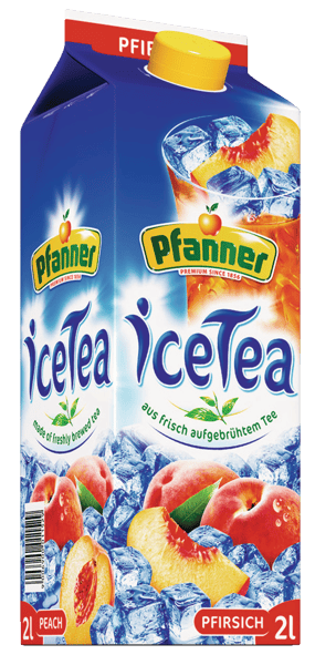 Pfanner icetea persika 2 l