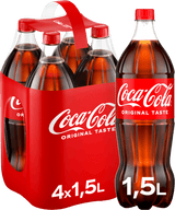 Coca-Cola 4 x 15 L mascota