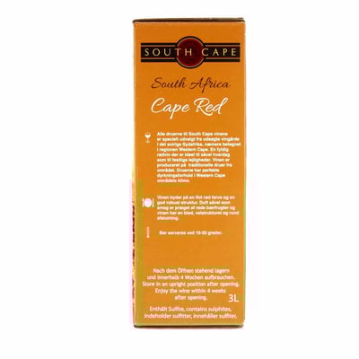 SOUTH CAPE Classic Cape Red 3 L Bib