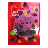 Rote Band FRURCHTGUMMI LAKRITZ DUOS 200G