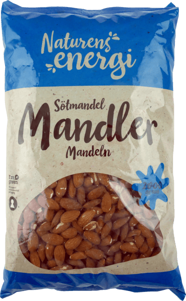 NARURENS ENERGI MANDLER 2000 G