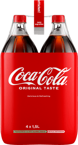 Coca-Cola 4 x 15 L mascota