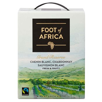 Fuß Afrikas Chenin Blanc 3 l. LÄTZCHEN