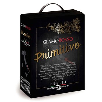 Glamorosso Primestivo Puglia Igt 3 l. LÄTZCHEN