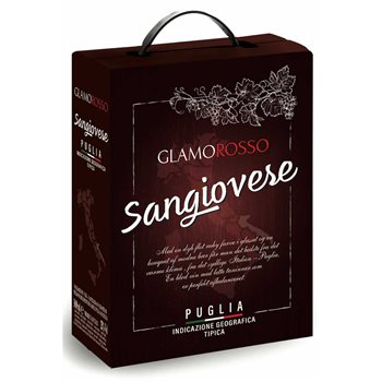 Glamorosso Sangiovese Puglia Igt 3 l. Salopea