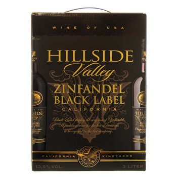 Hillside Valley Zinfandel Black Label 3 l. SMEKKE