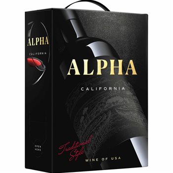 Vino rosso Alpha 3L Bib