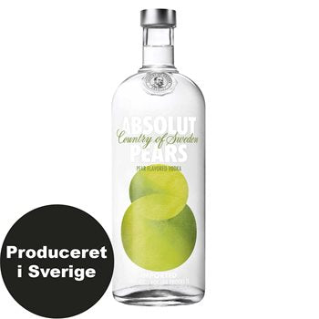 Absolut pærer 40% 1 l.