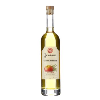 Brøndums Spice Schnapps Apple/timian 30% 0,5 l.