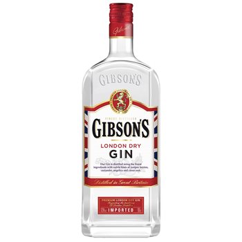 Gibson's London Gin 37.5% 1 l.