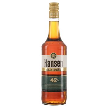 Hansen präsident 42% 0,7 l.