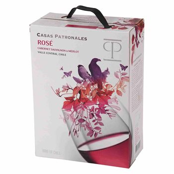 Casas Patronales Cabernet Merlot Rose 3 l. SMEKKE