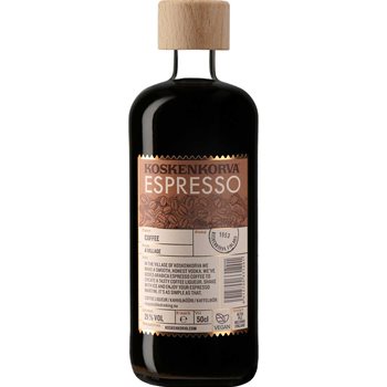 Koskenkorva espresso 21% 0,5 l.