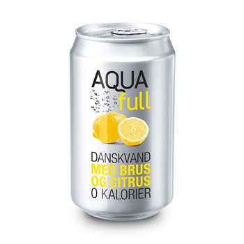 Aqua Full W/ Soda Citrus 24x0.33L