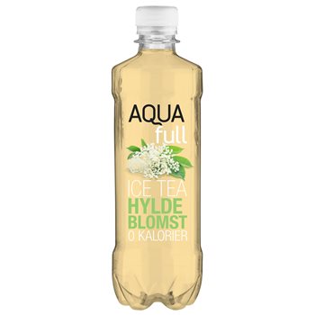 Aqua Full Icetea Elderflower 18x0.5 l.