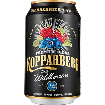 Kopparberg Forest Berries 7,5% 24x0,33 l.